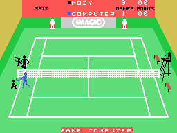 Tournament Tennis screenshot 7 for Colecovision